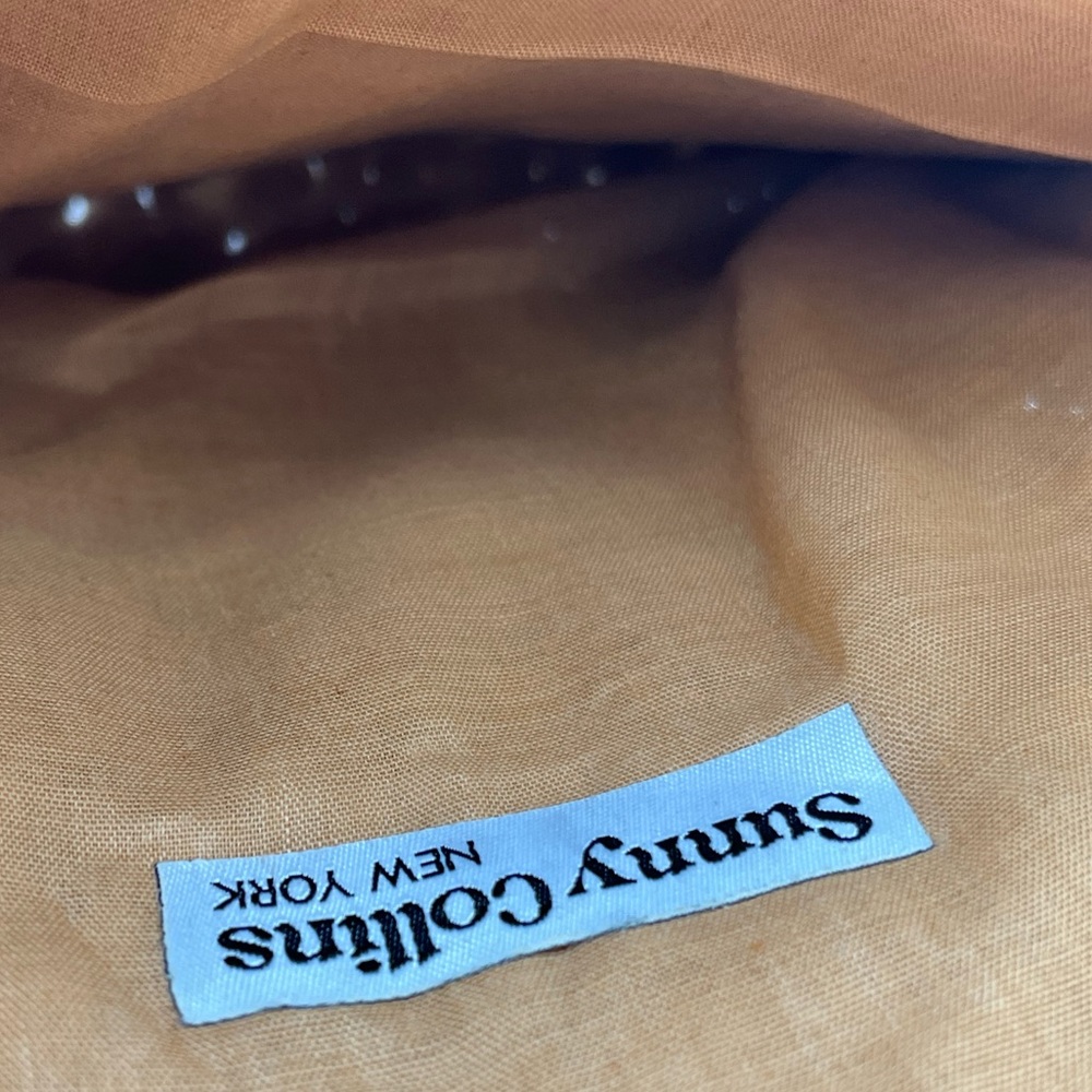 Sunny Collins - Raffia Flower Clutch Handbag - Stylish Straw Clutch Bag - New - Picture 9 of 14